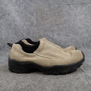 Itasca Shoes Mens 8 Slip On Moc Loafer Sneaker Leather Casual Comfort Outdoor